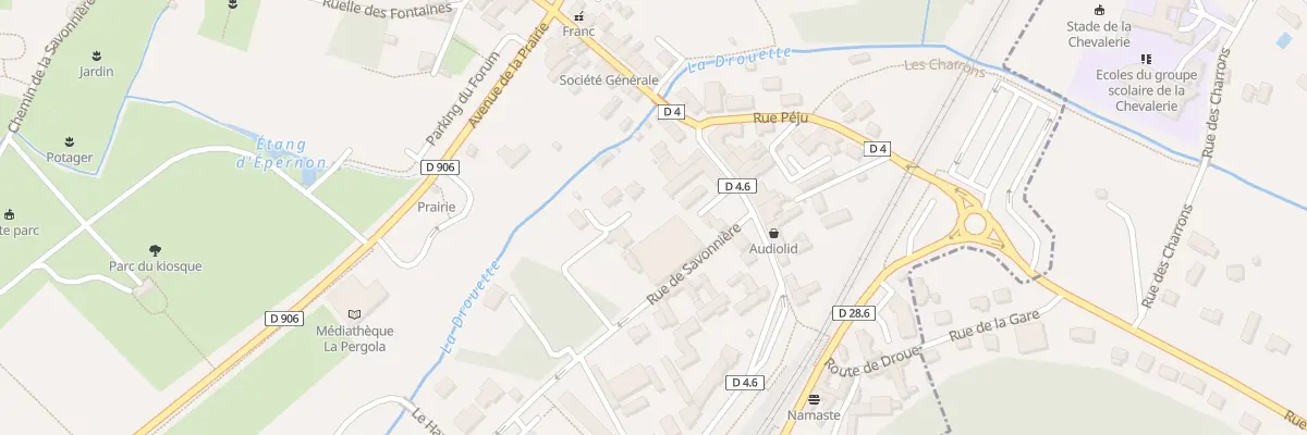 Plan du 34 Rue du Grand Pont à Épernon