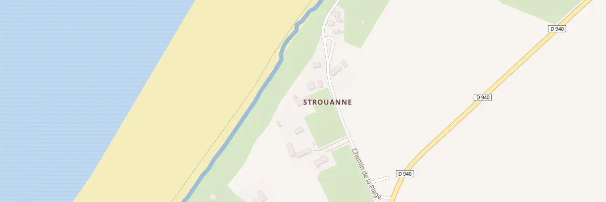 Plan du 5 Che de la Plage à Wissant