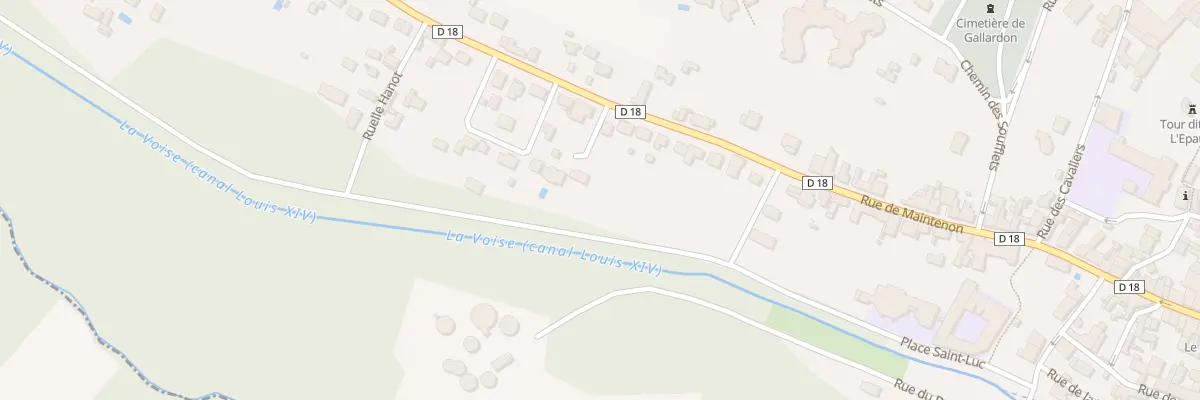 Plan du 45 Rue de Maintenon à Gallardon