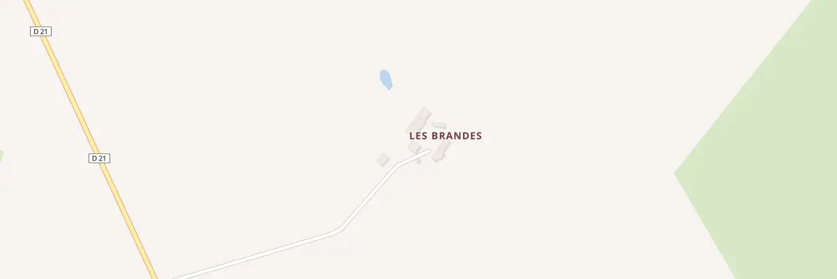 Plan du 5119 Les Brandes à Bouesse