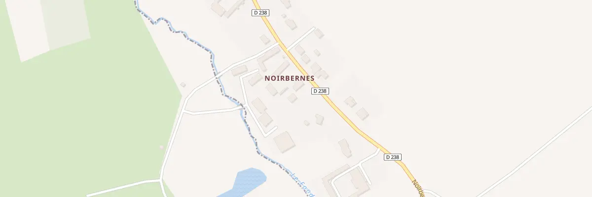 Plan du 324 Noirbernes à Audembert