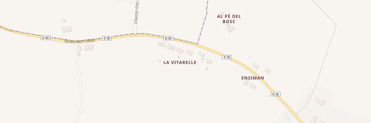 Plan du 5113 La Vitarelle à Garrigues