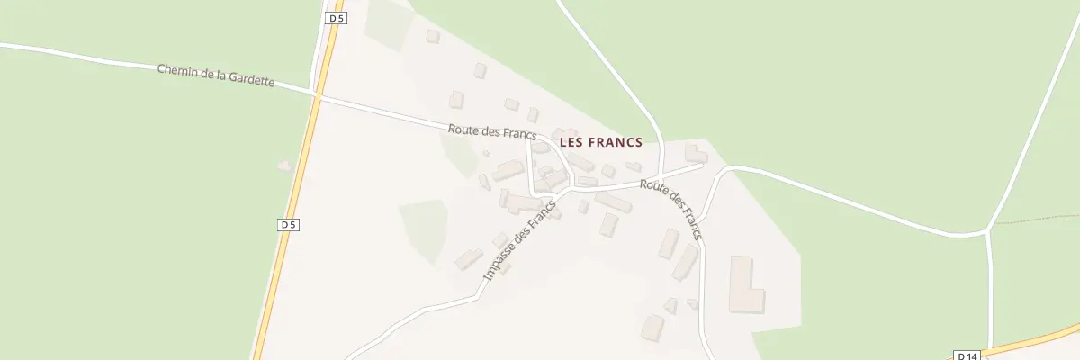 Plan du 7B Les Francs à Naillat