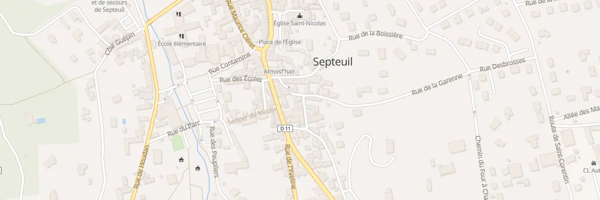 Plan du 8B Rue des Quatre Perches à Septeuil