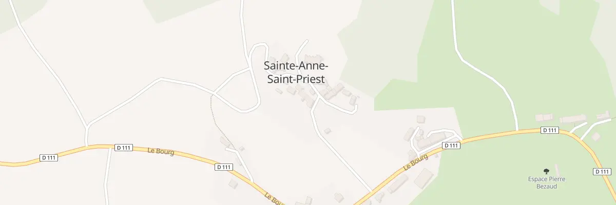 Plan du 5104 Le Bourg à Sainte-Anne-Saint-Priest