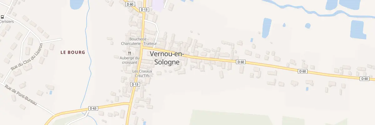 Plan du 3 Rue des Marnières à Vernou-en-Sologne