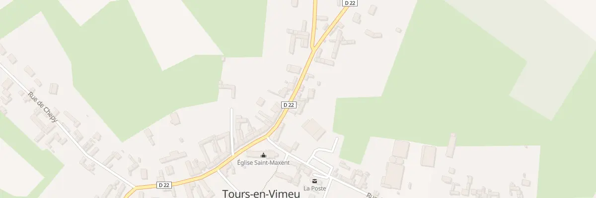 Plan du 16 Rue Centrale à Tours-en-Vimeu