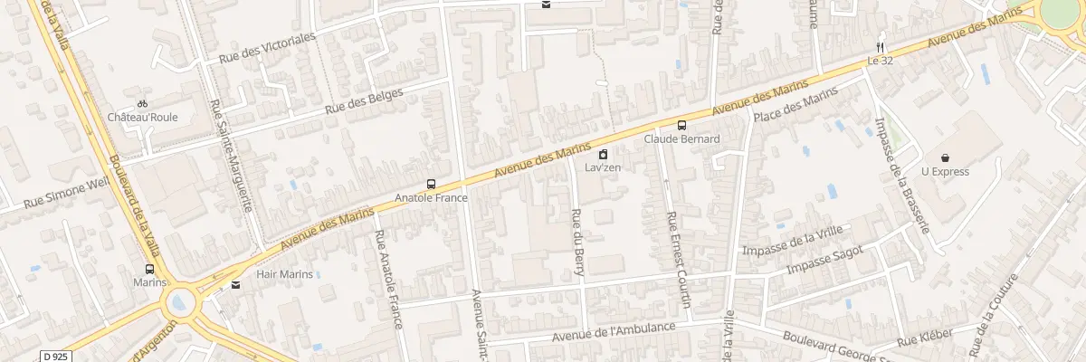 Plan du 113 Av des Marins à Châteauroux