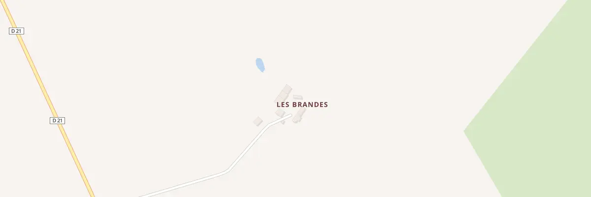 Plan du 5120 Les Brandes à Bouesse