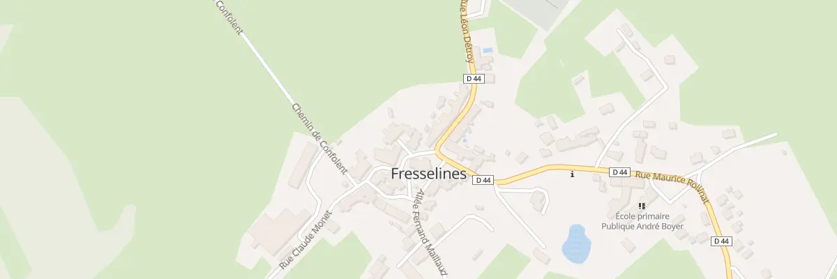 Plan du 12 Pl de l’Eglise à Fresselines