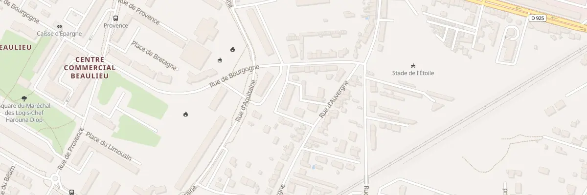 Plan du 48 Rue d’Auvergne à Châteauroux