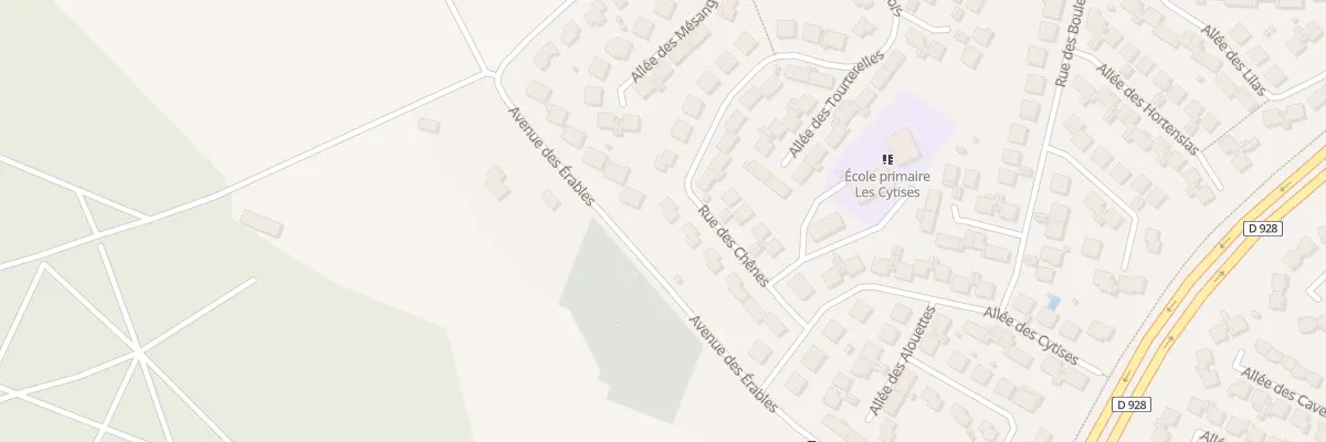 Plan du 20 Rue des Chênes à Magnanville