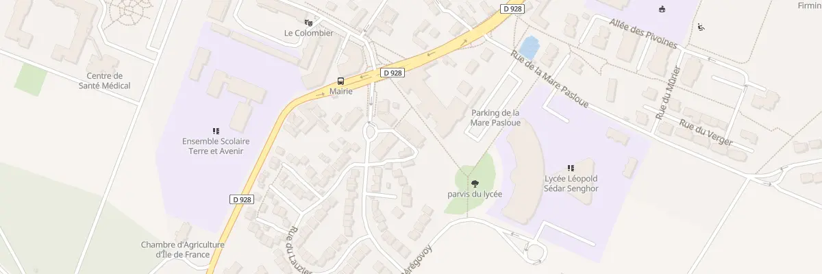 Plan du 3 Pl des Droits de l’Homme à Magnanville