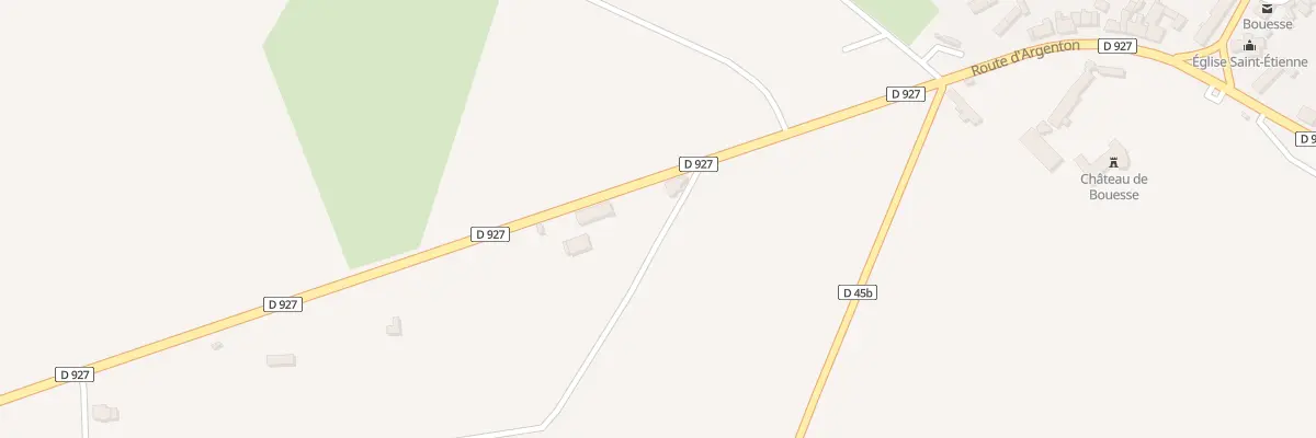 Plan du 5 Rte d’Argenton à Bouesse