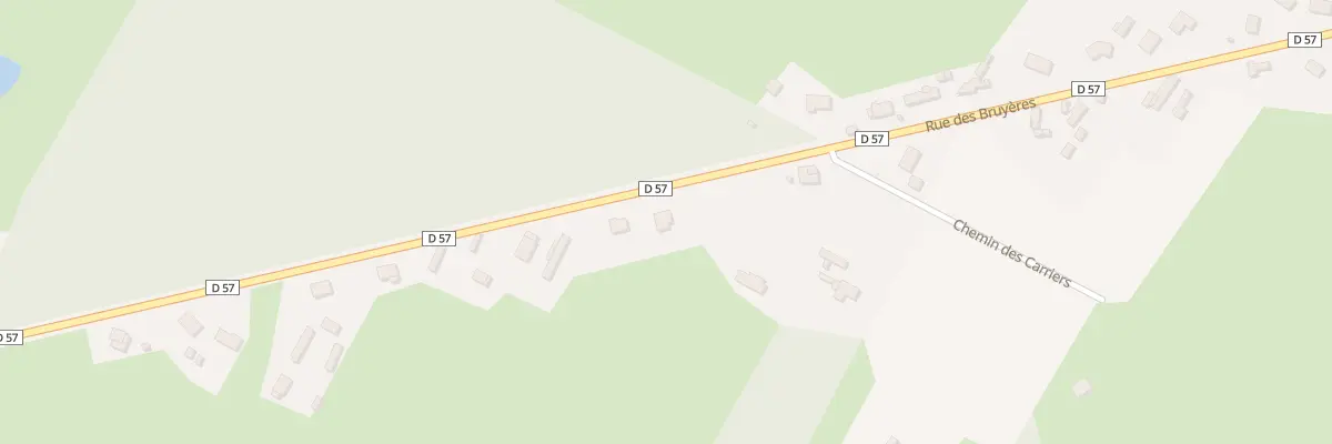 Plan du 23 Rue des Bruyères à Cuy-Saint-Fiacre