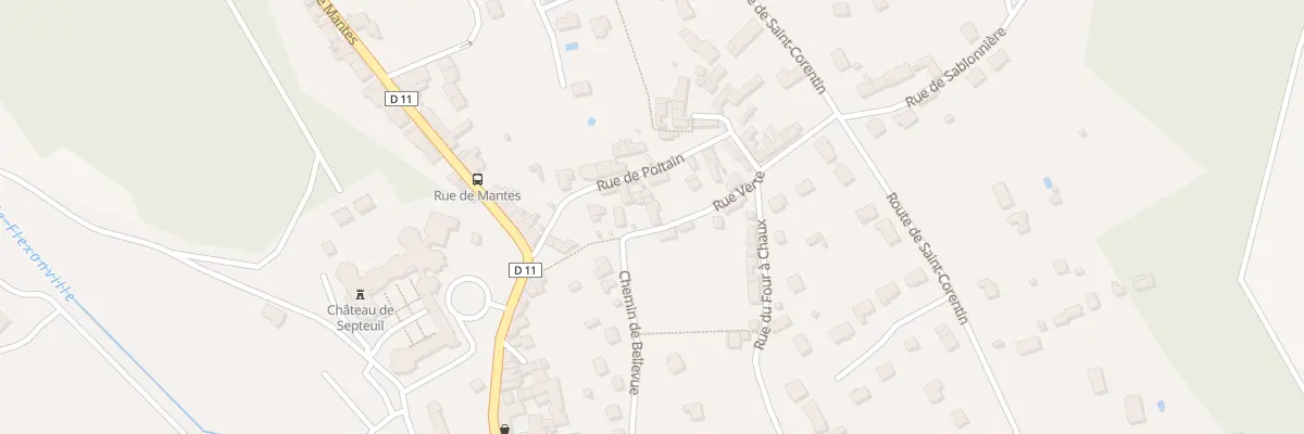 Plan du 1 Rue Verte à Septeuil