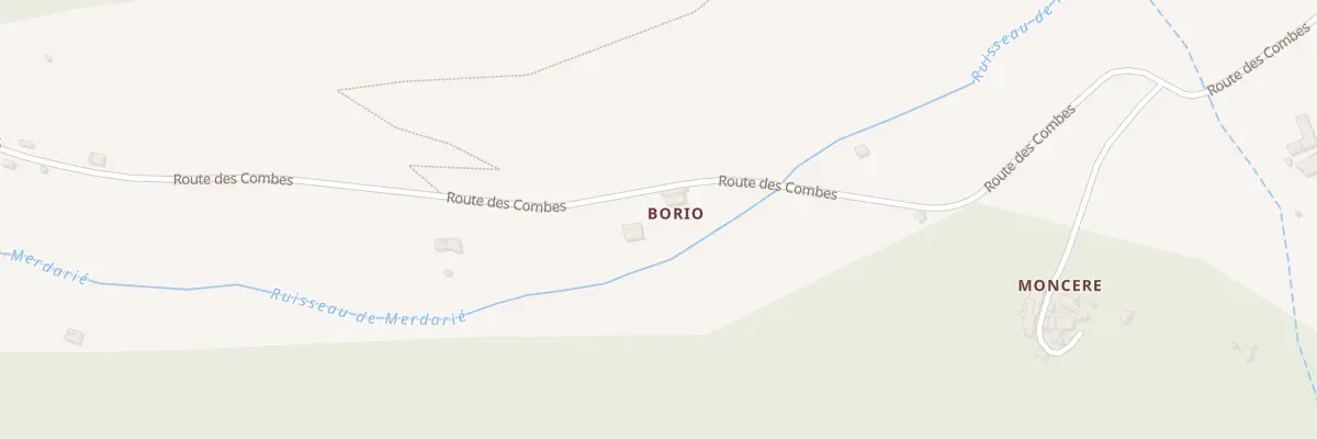 Plan du 590 Rte des Combes à Bruniquel