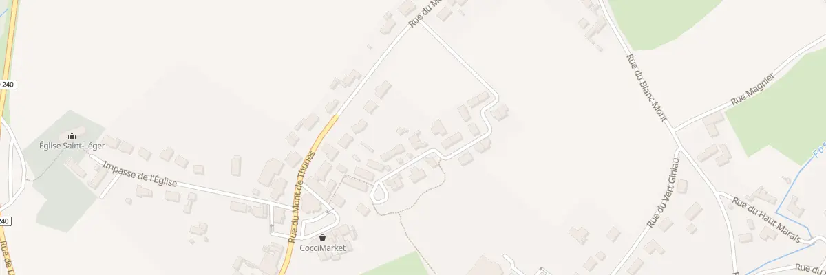 Plan du 17 Rue Residence Les Trois Monts à Hesdin-l’Abbé