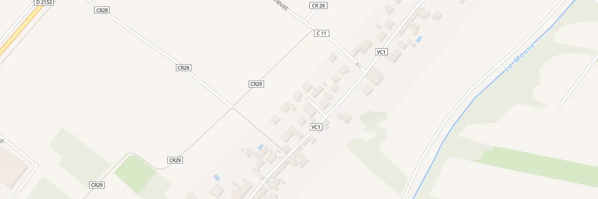 Plan du 4 Les Ribaudieres à Baule