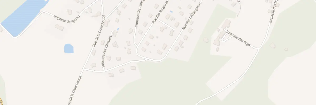 Plan du 279 Rue des Chataigniers à Favars