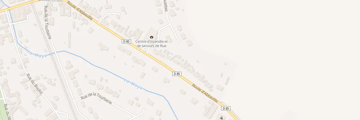 Plan du 41 Rte d’Abbeville à Rue