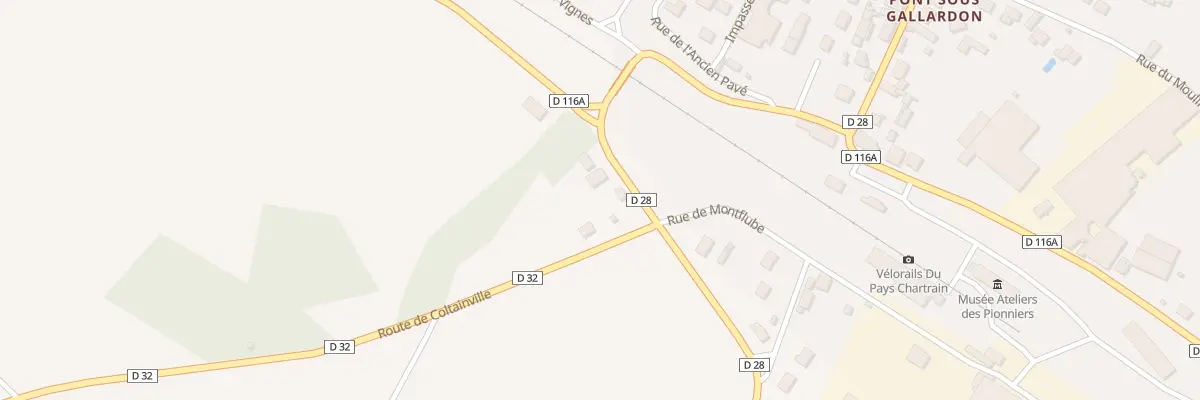 Plan du 2A Rue de la Cavée à Bailleau-Armenonville