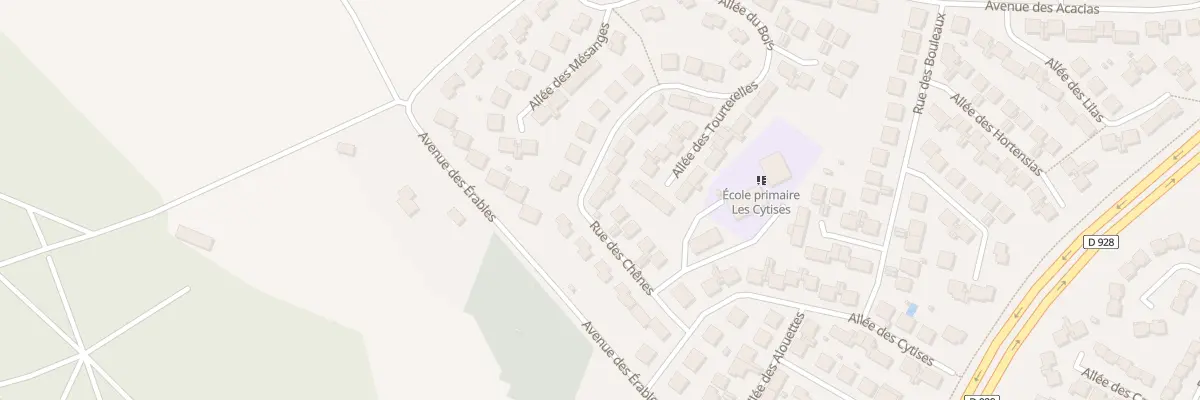 Plan du 15 Rue des Chênes à Magnanville