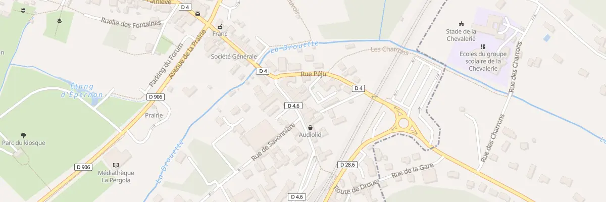 Plan du 43 Rue du Grand Pont à Épernon