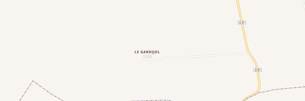 Plan du 23 Gardijol à Saint-Rome