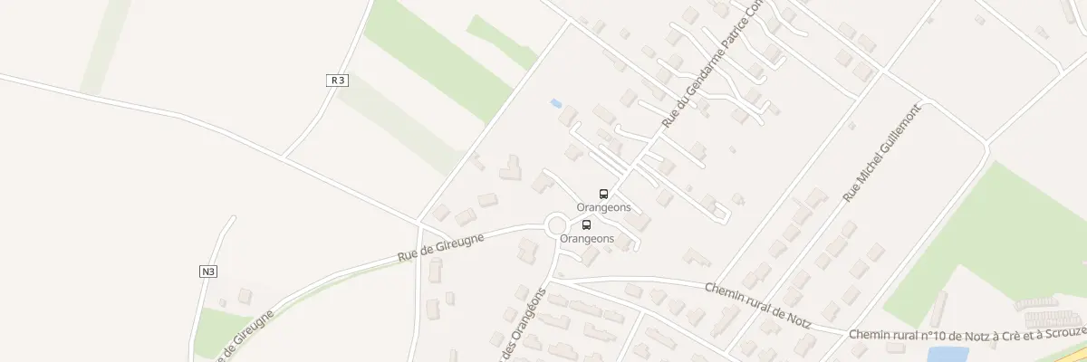 Plan du 4 Rue de Gireugne à Châteauroux