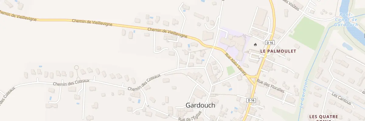 Plan du 1 Che du Réservoir à Gardouch