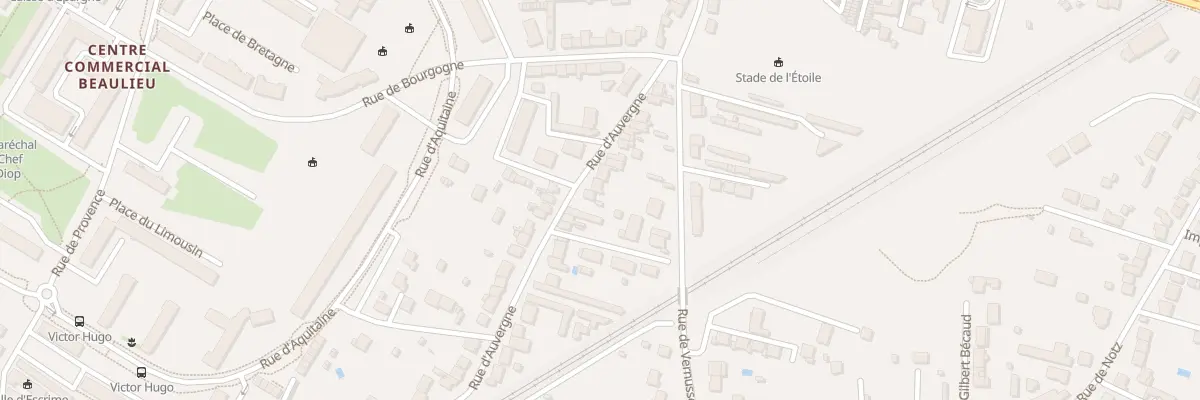 Plan du 27 Rue d’Auvergne à Châteauroux
