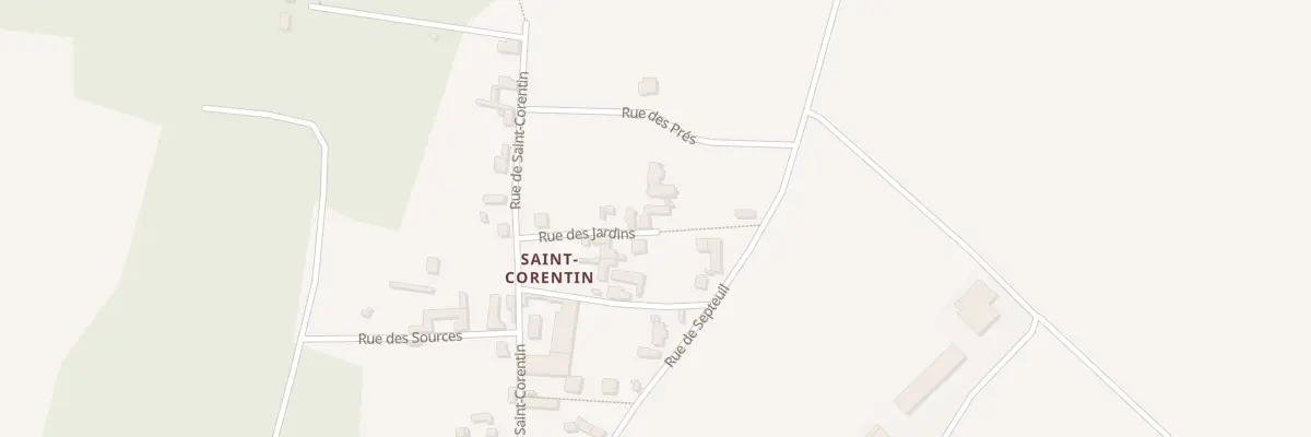 Plan du 5 Rue des Jardins à Rosay