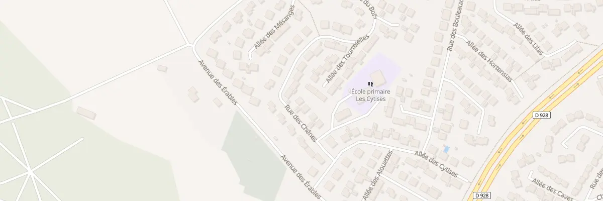 Plan du 17 Rue des Chênes à Magnanville