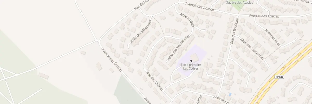 Plan du 9 Rue des Chênes à Magnanville