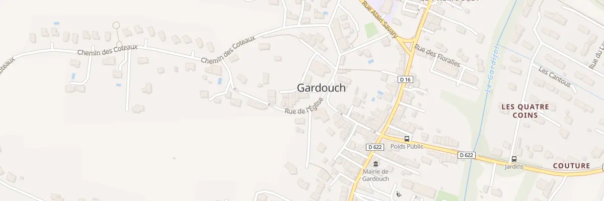 Plan du 3 Rue du Château à Gardouch