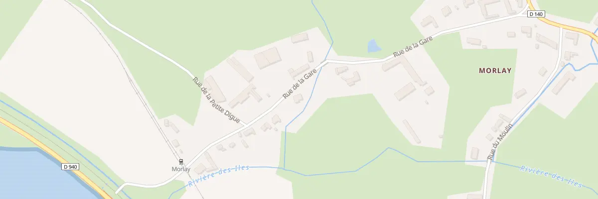 Plan du 37 Rue de la Gare à Ponthoile