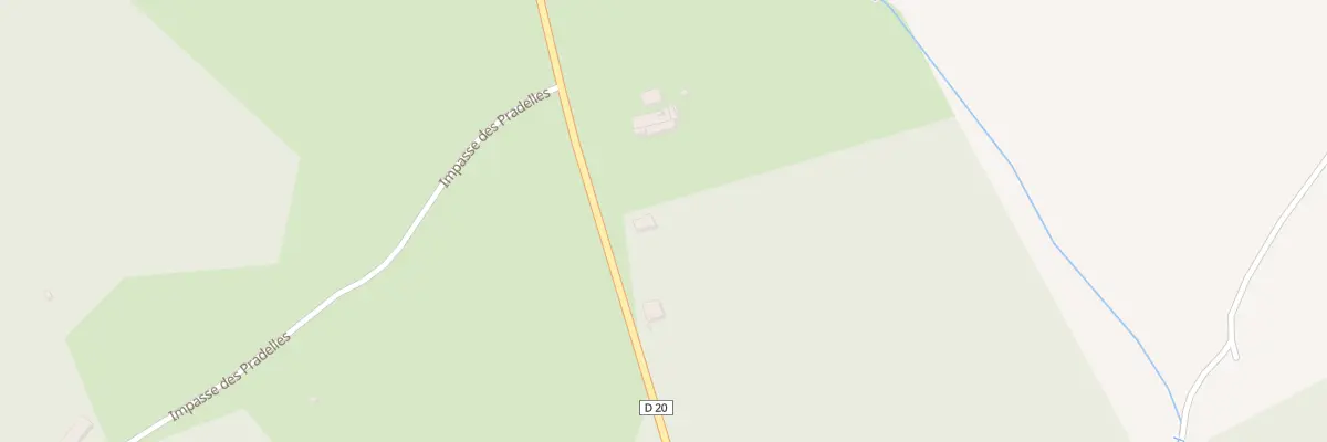 Plan du 5434 Rte de Sainte-Catherine à Puycelsi