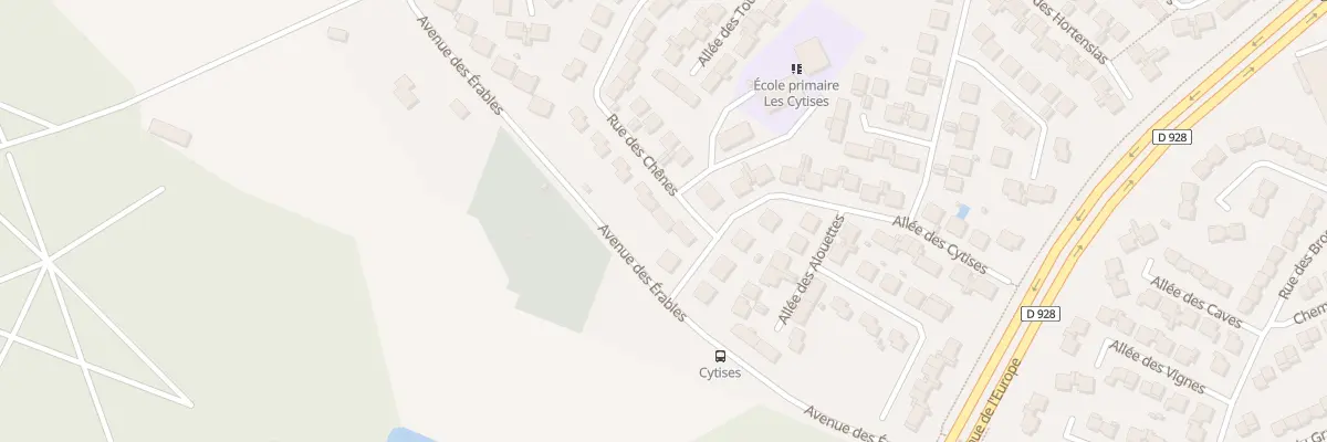 Plan du 28 Rue des Chênes à Magnanville