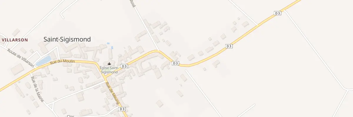 Plan du 17 Rue de Patay à Saint-Sigismond