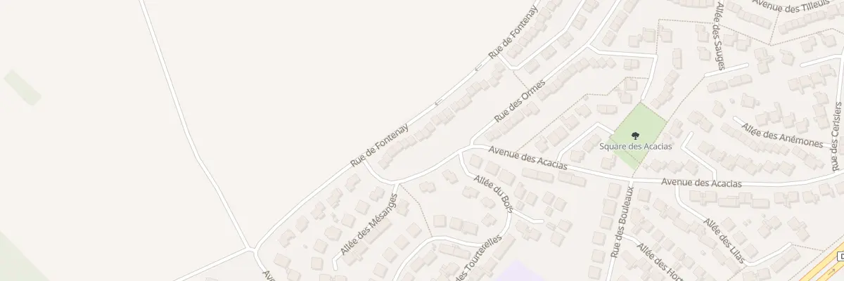Plan du 83 Rue de Fontenay à Magnanville