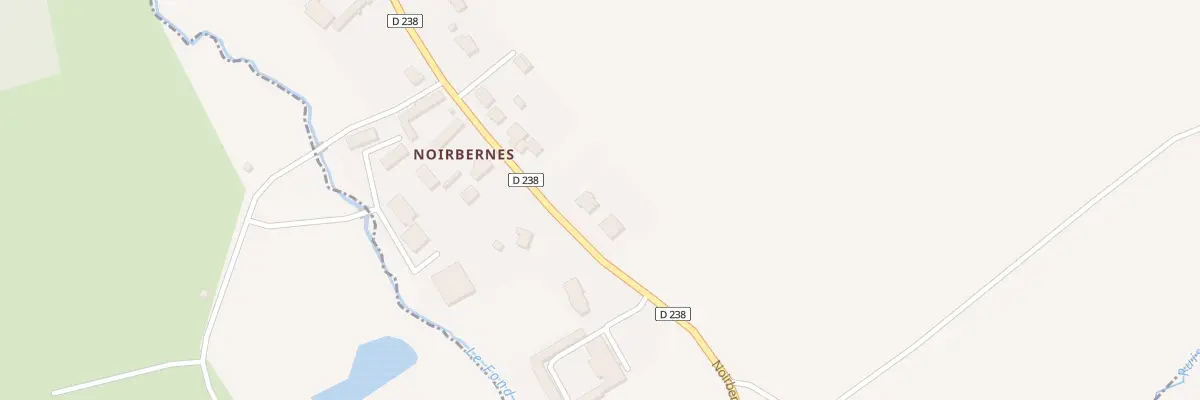 Plan du 373 Noirbernes à Audembert