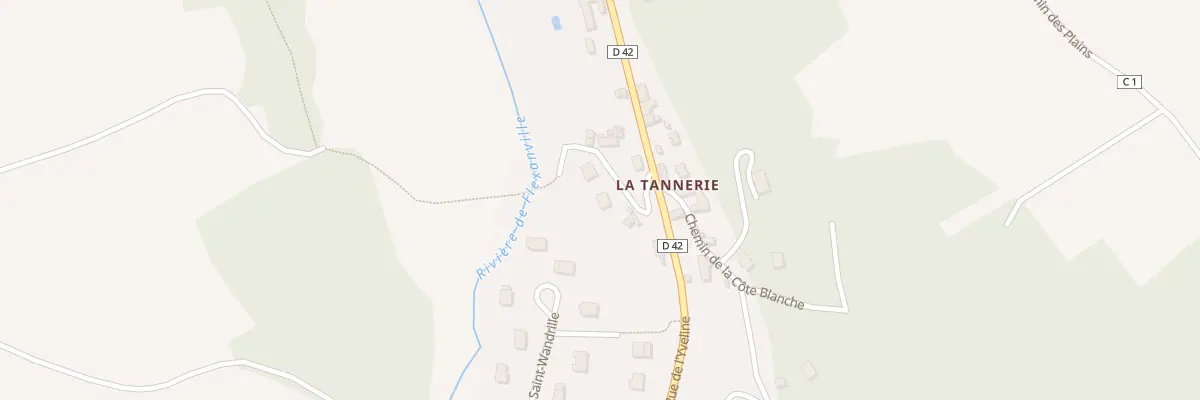Plan du 1 Che du Clos Renault à Septeuil