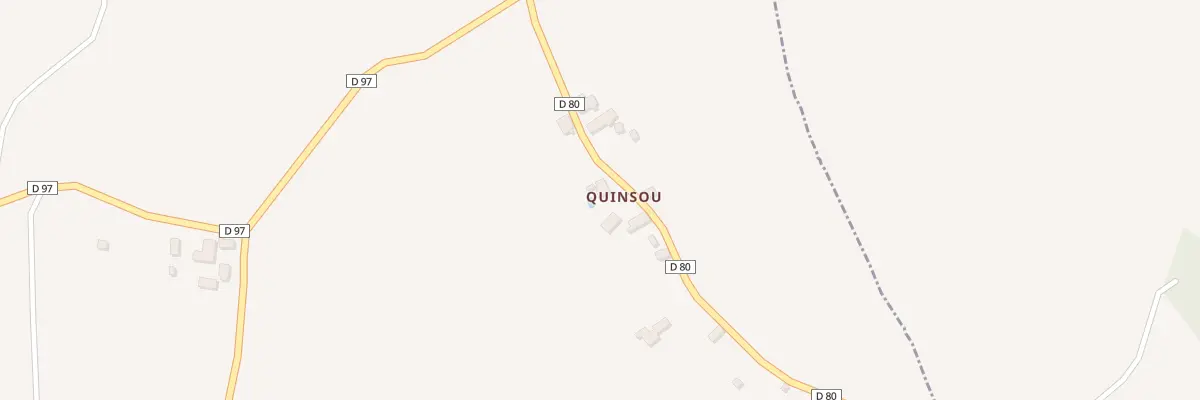 Plan du 174 Rte de Quinsou à Condat