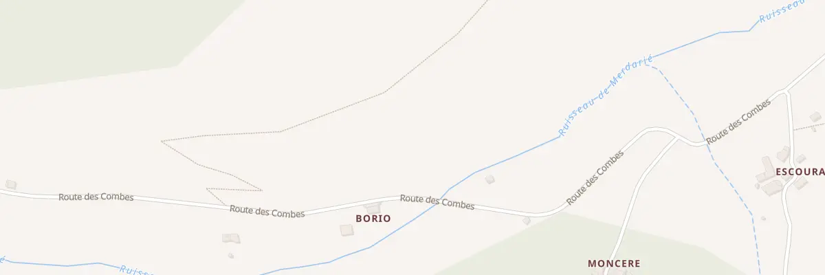 Plan du 5454 Borio à Bruniquel