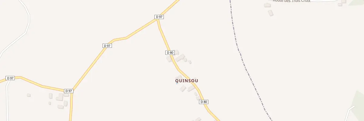 Plan du 131 Rte de Quinsou à Condat