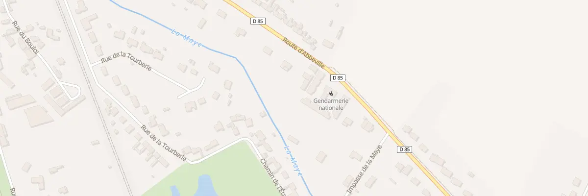 Plan du 26 Rte d’Abbeville à Rue