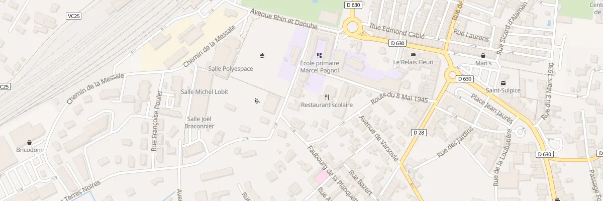 Plan du 248 Che de La Planquette à Saint-Sulpice-la-Pointe