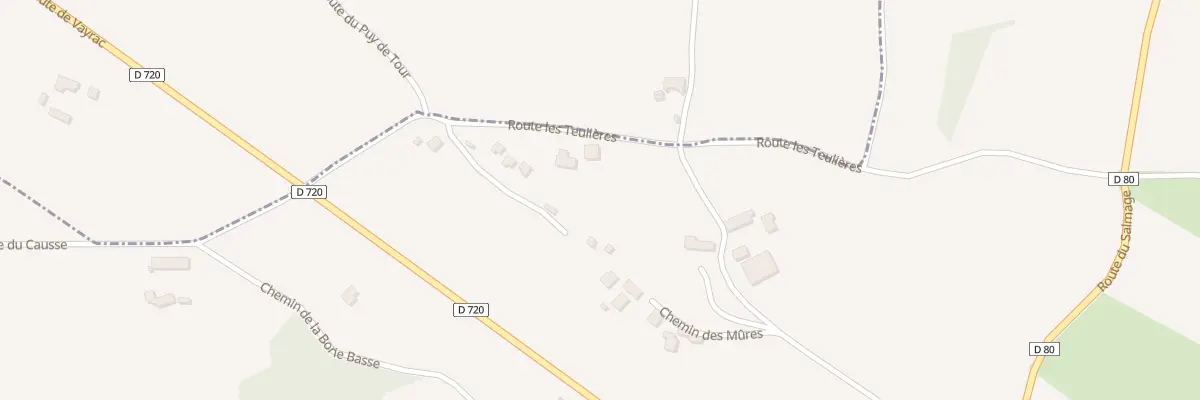 Plan du 5186 Teulieres à Saint-Michel-de-Bannières