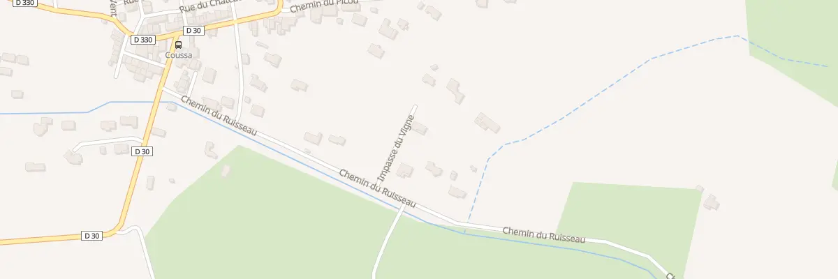 Plan du 4 Imp du Vigne à Coussa
